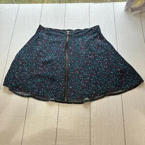 Kirra Purple Floral Skirt Size Small